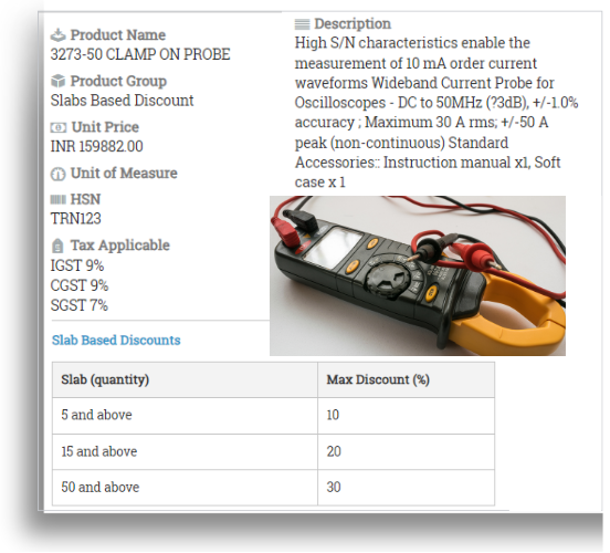 Pre-configuring product details, specifications, pricing and images